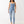 True Religion Jumpsuit Denim Zip Fitted Blue