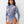 True Religion Mesh Denim Printed Bodysuit Blue