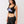True Religion Rib Raw Hem Tank Jet Black