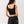 True Religion Rib Raw Hem Tank Jet Black