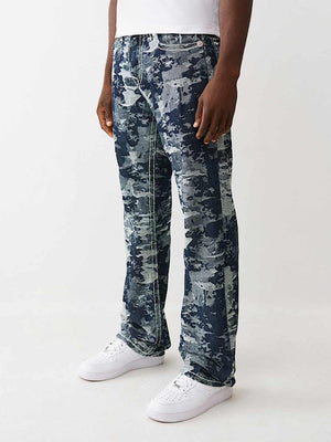 True Religion Jeans Jqd Stacked Billy Flap Super T Body Rinse