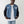 True Religion Jacket Varsity Pinstripe Bomber Dress Blue