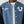 True Religion Jacket Varsity Pinstripe Bomber Dress Blue