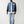 True Religion Jacket Varsity Pinstripe Bomber Dress Blue