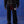 True Religion Blu X Track Pants Wide Leg Faint Black