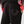 True Religion Stacked Moto Track Pants Flame Jet Black