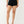 True Religion Jennie Mr Curvy Rolled Short 2Sb Black Rinse