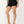 True Religion Jennie Mr Curvy Rolled Short 2Sb Black Rinse