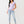 True Religion Crews Studded Horseshoe V Neck Tee Hierloom Lilac