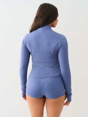 True Religion Og Srs Tight Zip Through Grey Blue