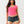 True Religion Lace Cap Scoop Neck Tee Raspberry