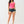 True Religion Lace Cap Scoop Neck Tee Raspberry