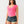 True Religion Lace Cap Scoop Neck Tee Raspberry