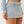 True Religion Wash Raw Edge Big T Mini Skirt Pacific Coast