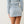 True Religion Wash Raw Edge Big T Mini Skirt Pacific Coast