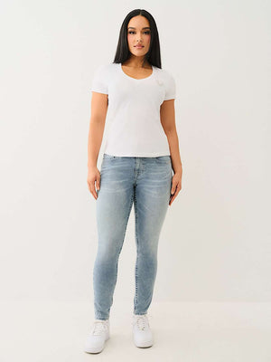 True Religion Jennie Mr Curvy Skinny Peak Spot