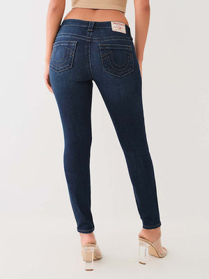 True Religion Jeans Jennie Mr Curvy Skinny Indigo