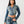 True Religion Jeans Ladies Super QT Lurex Denim Jacket Dark Wash