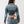 True Religion Jeans Ladies Super QT Lurex Denim Jacket Dark Wash