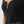 True Religion Half Zip Cap Sleeve Rib Top Jet Black