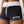 True Religion French Terry Hot Shorts Black / White