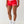 True Religion French Terry Hot Shorts Red / White