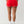 True Religion French Terry Hot Shorts Red / White