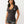 True Religion Crystal Tr V Neck Tee Jet Black