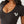 True Religion Crystal Tr V Neck Tee Jet Black