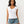 True Religion Crystal Low Plunge Ss Tee Optic White