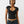 True Religion Tr Plated Keyhole Cap Slvs Top Jet Black