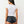 True Religion Front Twist Cap Sleeve Top White