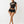 True Religion Sporty Frnt Cut Out Top Jet Black