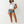 True Religion Sporty Frnt Cut Out Top Optic White