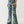 True Religion Crinkle Wash Katrina Hr Flare Lagoon Azure