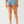 True Religion Super Destroyed Mr Shorts Iceberg Blue