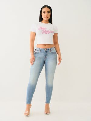 True Religion Jennie Mr Skinny Flap Super T Daybreak