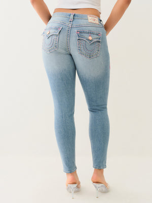 True Religion Jennie Mr Skinny Flap Super T Daybreak