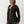 True Religion Lurex Buddha Zip Up Hoodie Jet Black