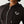 True Religion Lurex Buddha Zip Up Hoodie Jet Black