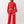 True Religion Shrunken Nylon Track Jacket Flame Scarlet