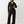 True Religion Lurex Buddha Straight Leg Pant Jet Black