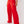 True Religion Lurex Buddha Straight Leg Pant Flame Scarlet