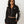 True Religion Crystal Tr Relaxed Zip Hoodie Jet Black