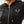 True Religion Velour Crystl Srs Shrunken Zip Jet Black
