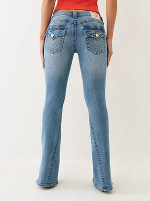 True Religion Jeans Joey Low Rise Flap Melody Line