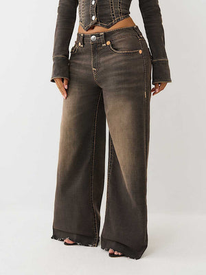 True Religion Jeans Jessie Super Flap Sup T Cocoa Crumble