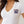 True Religion Sporty Crystal V Neck Tee Optic White