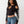 True Religion Top Branded Rib Cut Out Long Slvs Jet Black