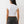 True Religion Crystal V Notch Side Ruch Top Optic White